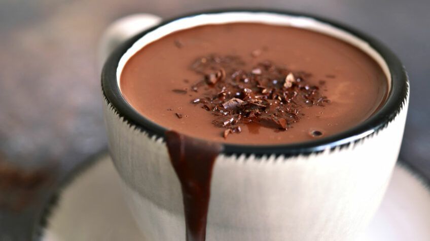 Chocolate Quente de Micro-ondas